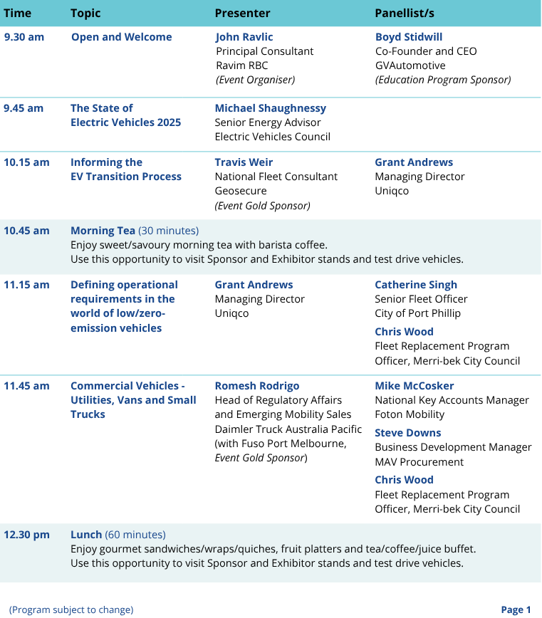 Page 1 Education Program